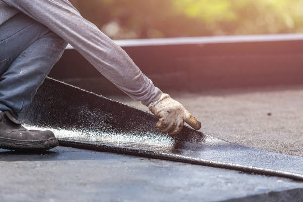 Professional Vapor Barrier Installation technician working in Glenside, PA